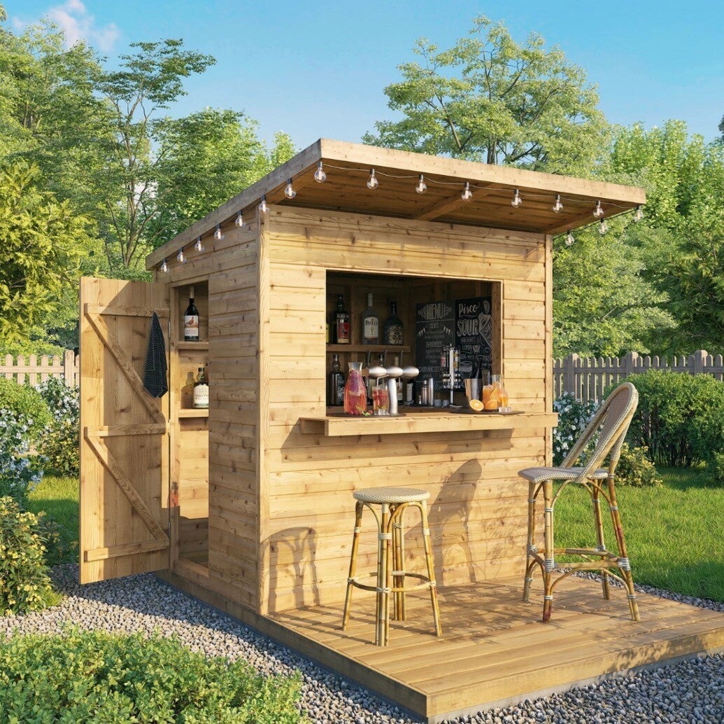 Garden bar shed