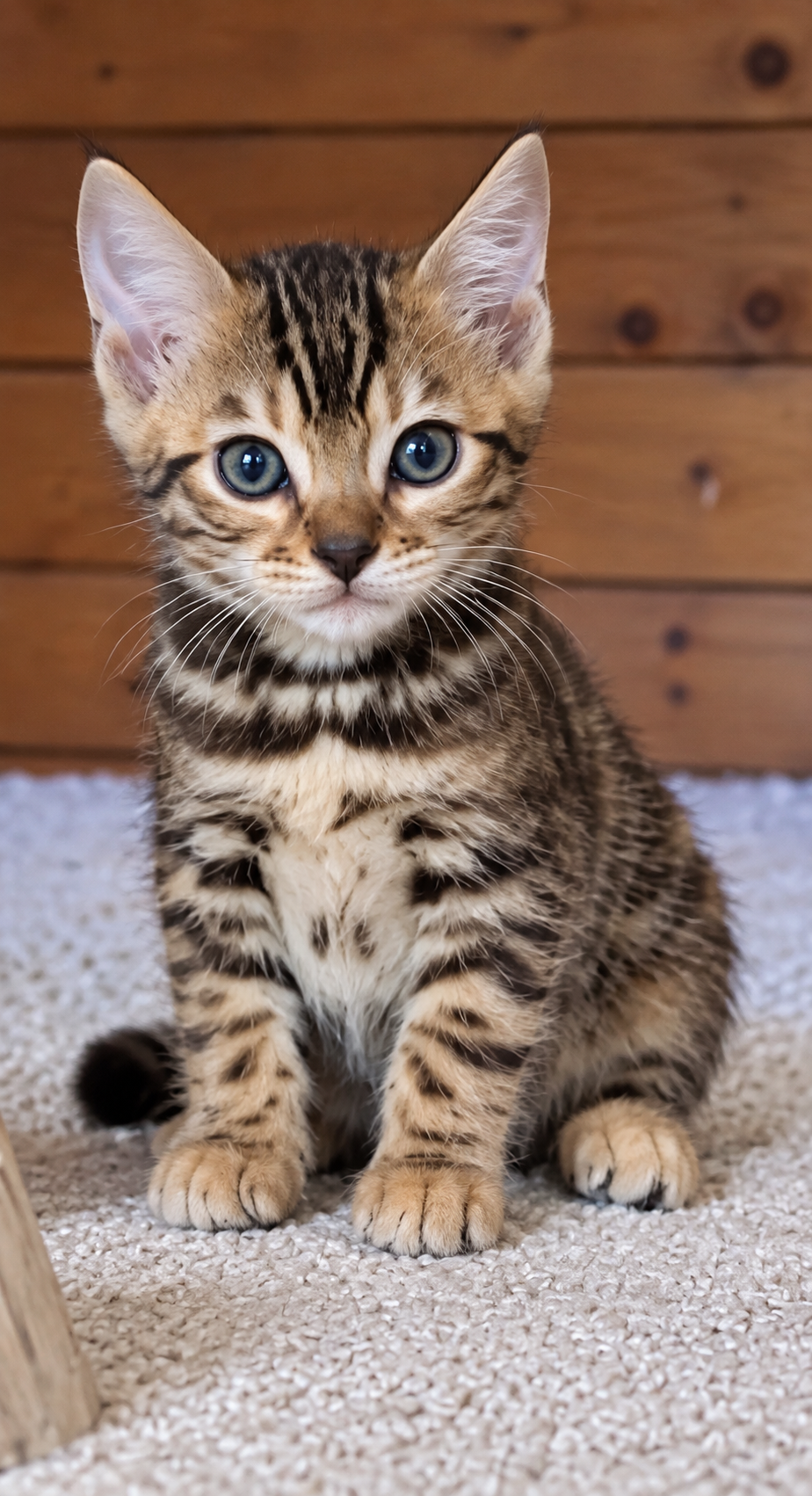 Chaton bengal tabby brown