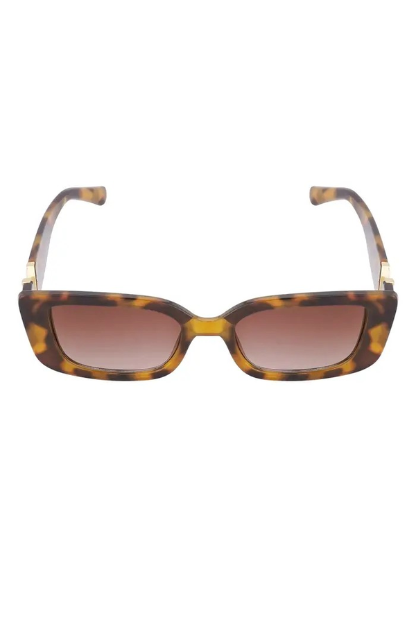 Dames zonnebril klassiek met V-teken