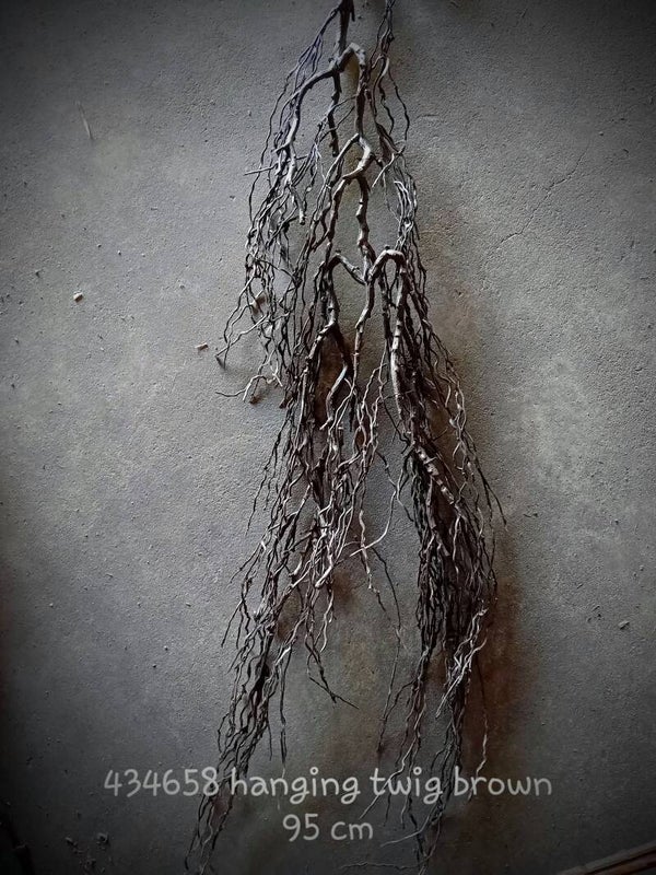 434658 hanging twig brown 95 cm  ( 1- A )