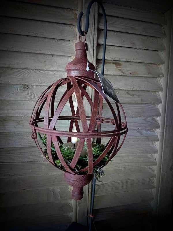 125071 rusty ornament 25 cm