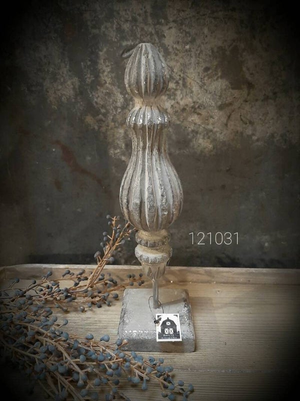 121031 pinakel per 4 verpakt vintage grey