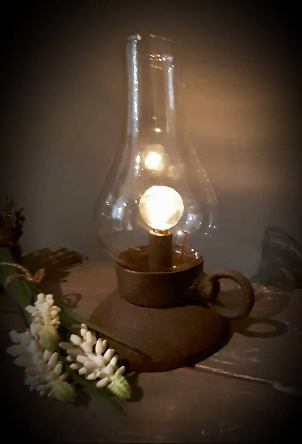 Olielamp 121268 roest (verzenden op eigen risico)