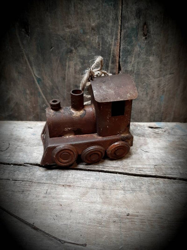 Locomotief metaalhanger