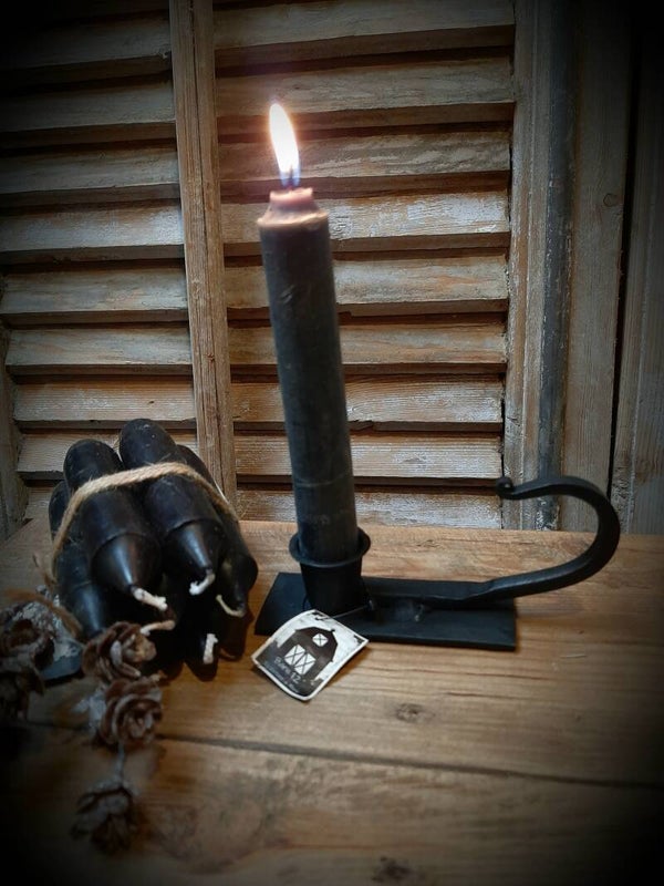 121213 kandelaartje smeedijzer