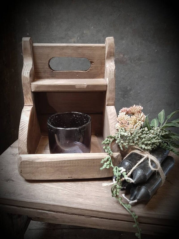 1 vaks gruttersbak bruin handmade