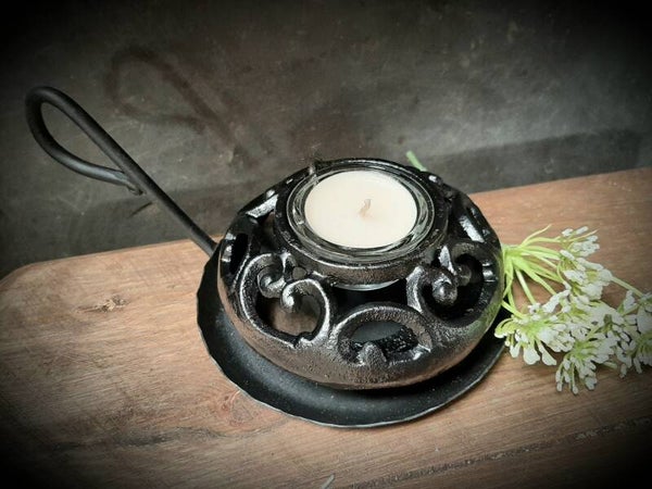 5148 gietijzer waxinelichthouder