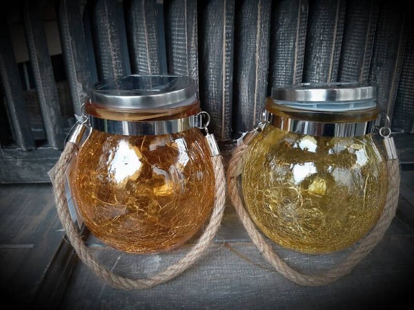 782908 solar lamp orange ( verzenden op eigen risico