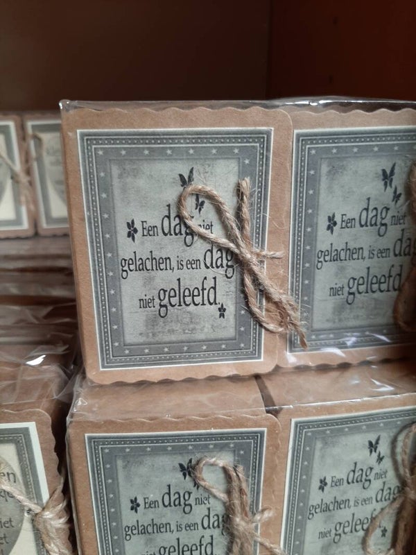 Zoopie  een dag niet gelachen (per 4 verpakt)