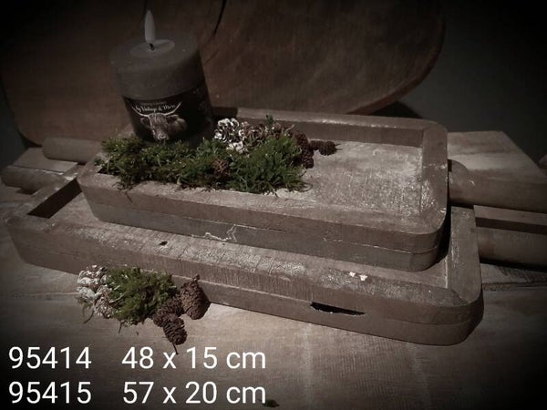 95414  plateau handvat  S  48 x 15 cm