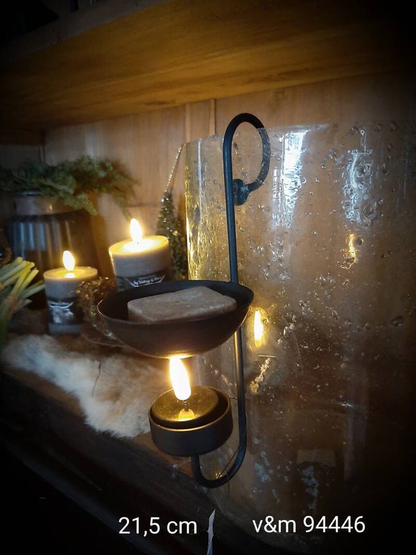 94446 glashanger 21 cm  S zwart