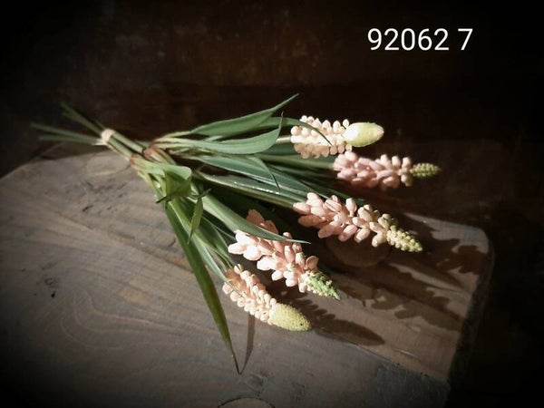92062 7 muscari pink  26 cm 5 stelen