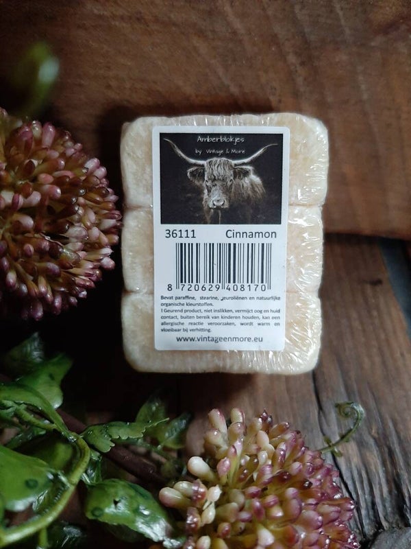 36111 Geurblokje cinnamon  3 stuks