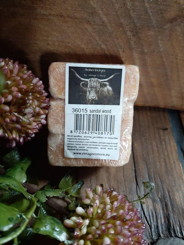 36015 Geurblokje sandalwood 3 stuks