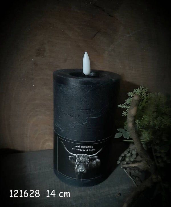 121628 stompkaars  14 cm black gaan per 3