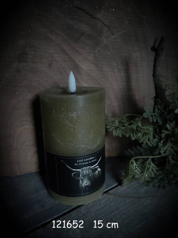 121652 stompkaars 14 cm olive  gaan per 3