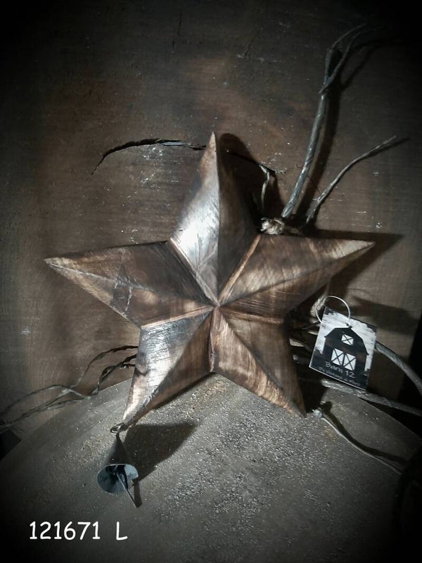 121671  ster L met belletje mangohout