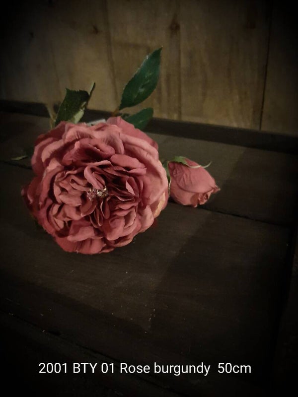 NFE02001 BTY-01 rose burgundy 50cm