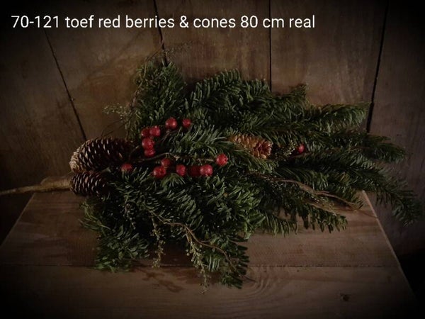 70-121 kersttoef 90 cm real touch