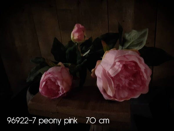 96922-7  peony  pink  70 cm