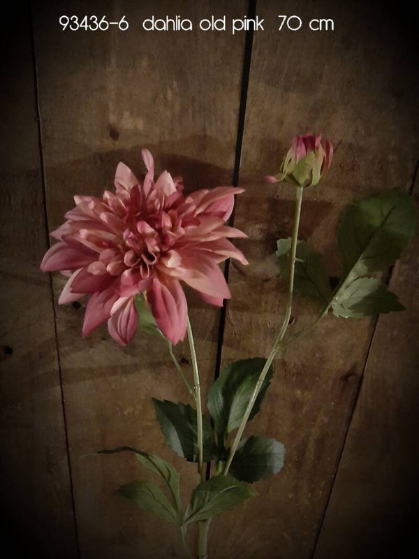 93436-6  dahlia old pink 70 cm