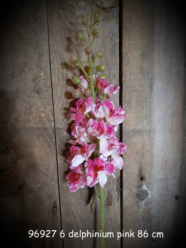 96927-6 delphinium dark pink 86cm