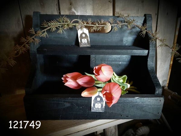 121749 gruttersbak 2 vaks zwart