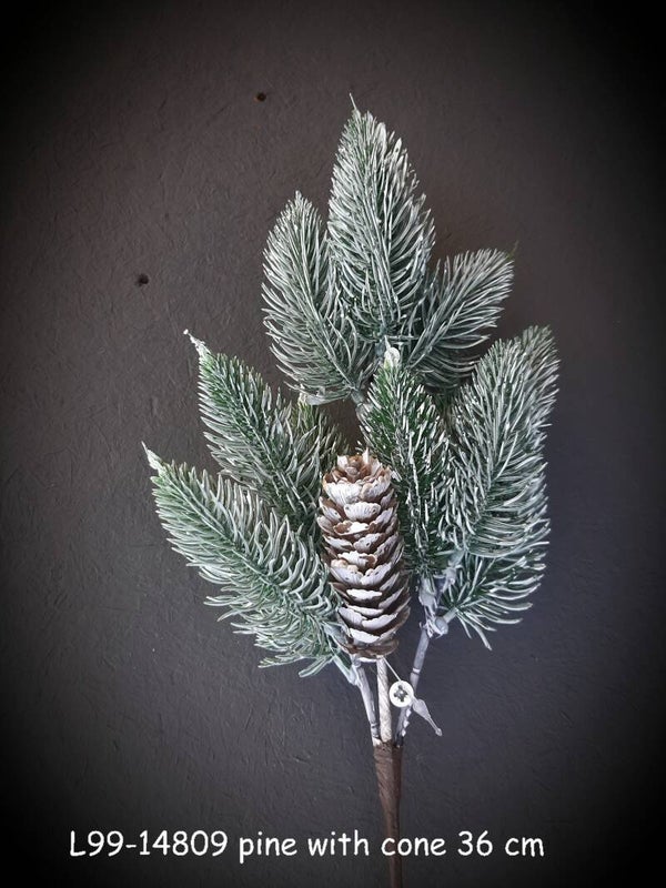 L99-14809 pine branch 36 cm