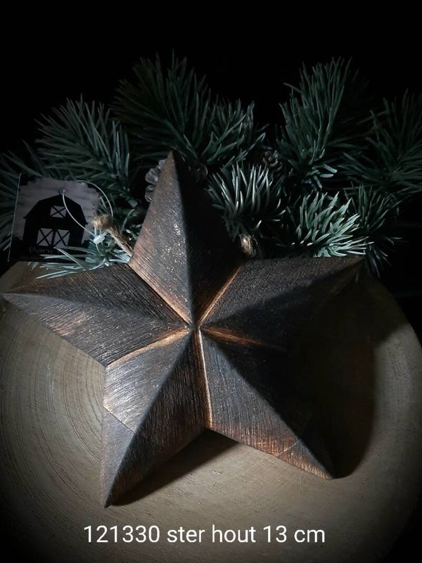 121330 star wood 14 cm
