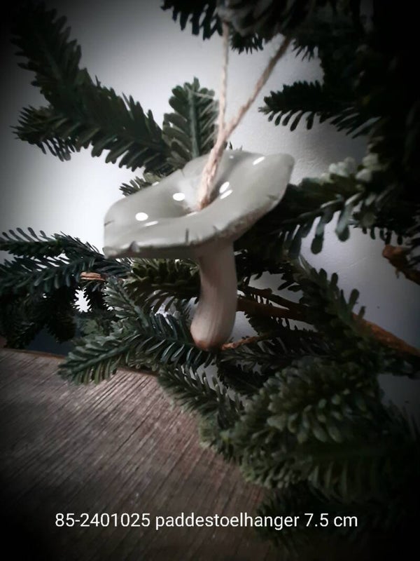 85-2401025 paddestoelhanger 7.5 cm taupe