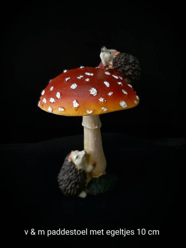 Nj 1272 paddestoel met egeltjes