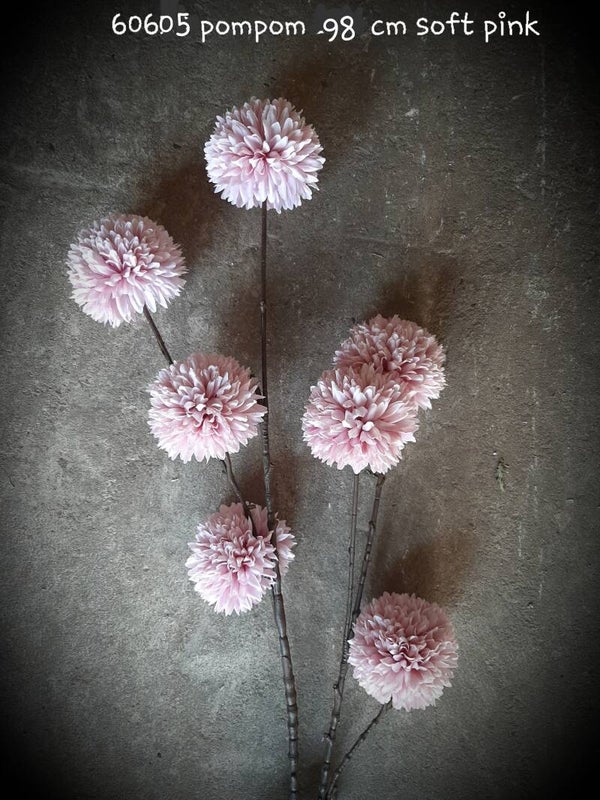 60605 pompom light purple 98 cm