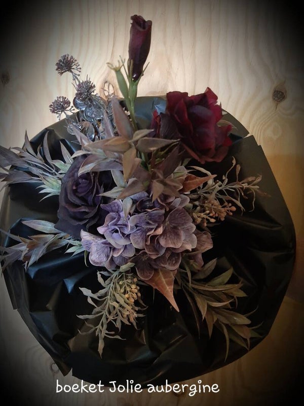 Boeket Jolie aubergine