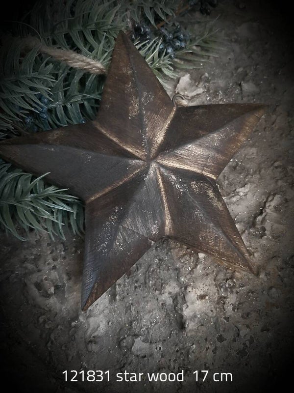 121330 star wood 14 cm gaan per 2