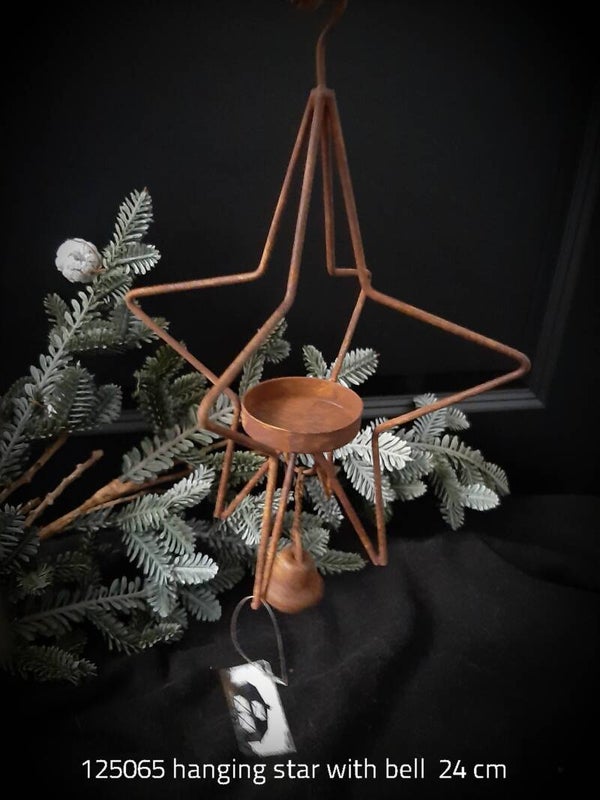 125065 star rusty with bell