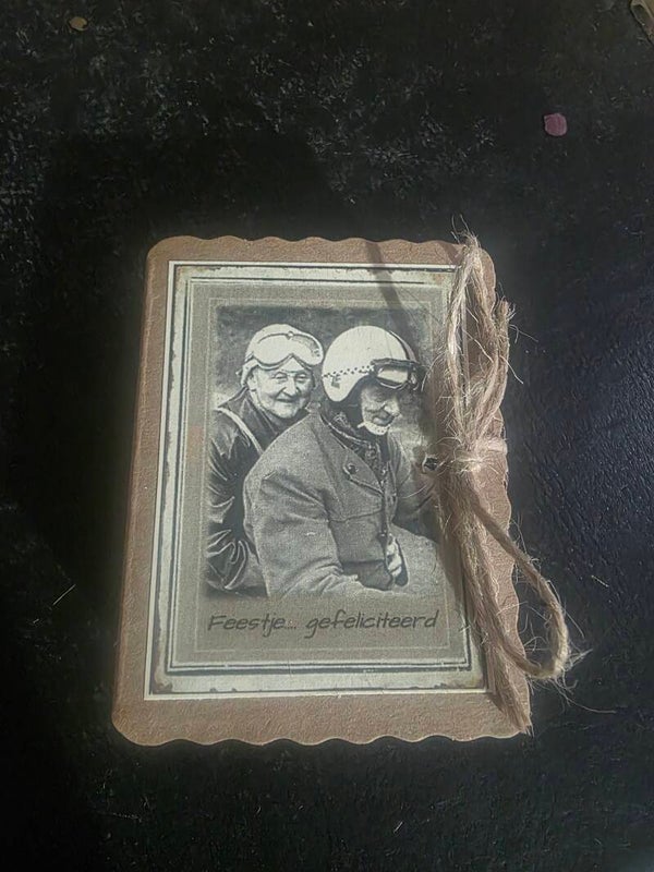 Z004 zoopie oudjes helm feestje per 4