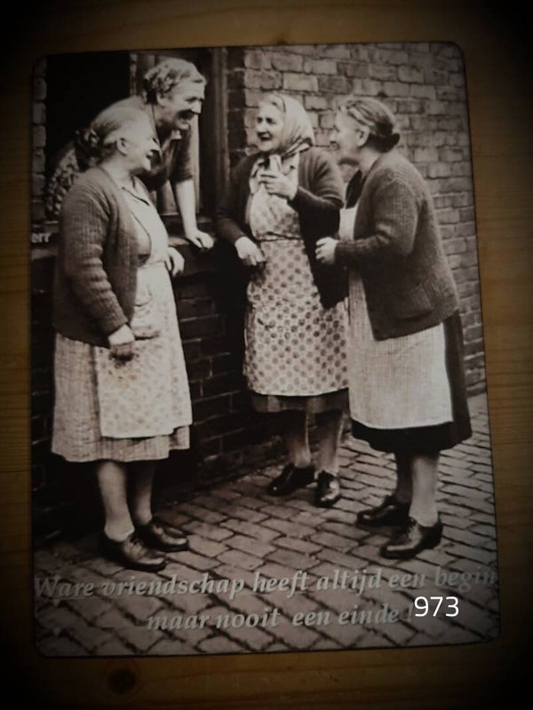 973  dames ware vriendschap begin