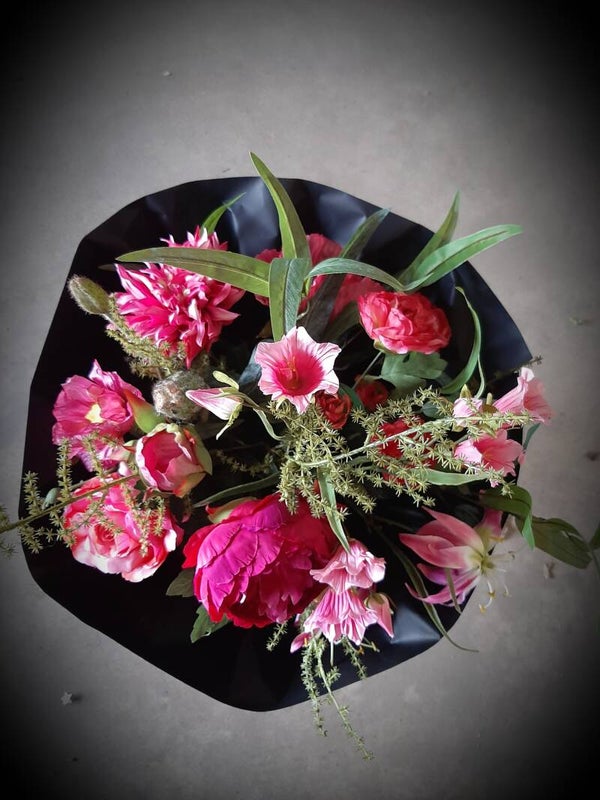 Boeket Sharelle de luxe pink