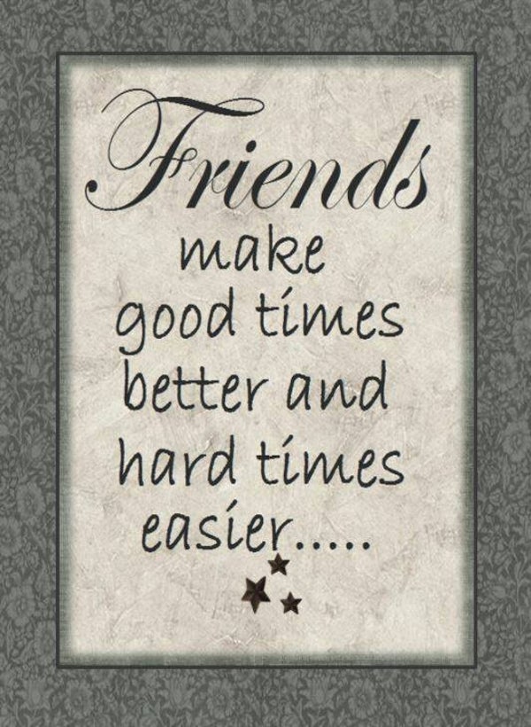 Nostalgisch foto en tekstbordje no. 406 (4 stuks) friends kader groen