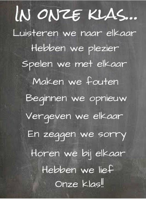 Nostalgisch foto en tekstbordje no. 640 (4 stuks) in onze klas