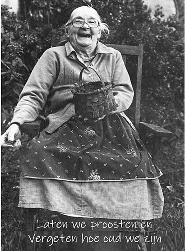 Nostalgisch foto en tekstbordje no. 809   ( 4 stuks)proosten en vergeten