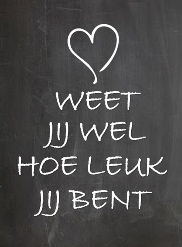 Nostalgisch foto en tekstbordje no. 837   ( 4 stuks) zeg weet je wel wit hartje