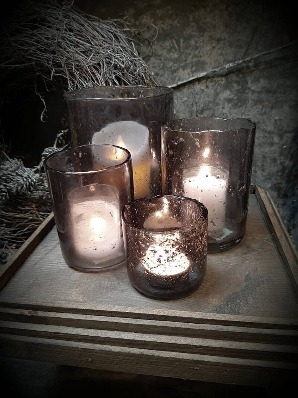 121262 bubbelglas m grey (8 stuks) palletzending of afhalen