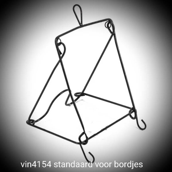 Vin4154 standaard voor bordjes gaan per 12