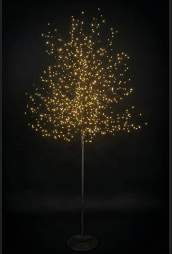 1601 kerstboom  900 lichtjes  180 cm