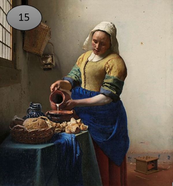 Viltje no.15    melkmeisje