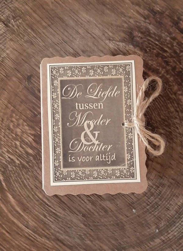 Zoopie de liefde tussen moeder en dochter, per 4 verpakt