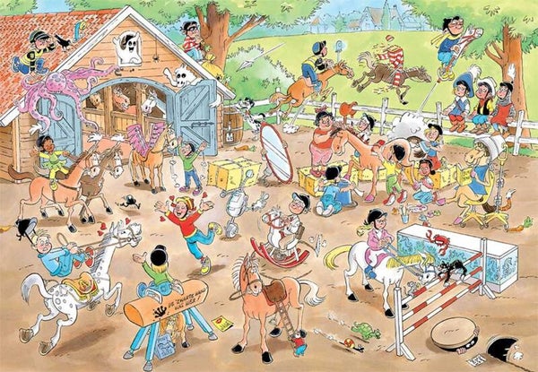 (63 zak groen) De Manege 360 stukjes Junior