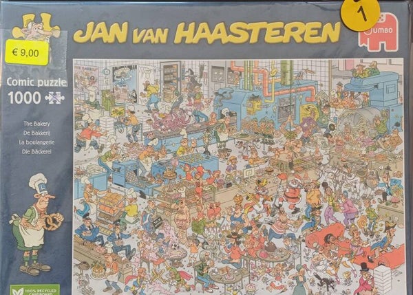 ( 1 doos) De bakkerij 1000 stukjes