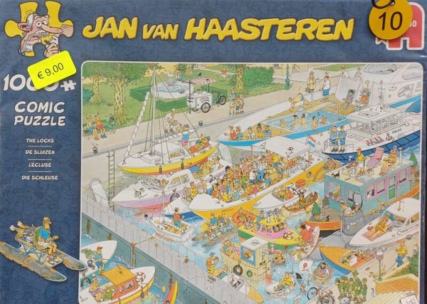 ( 10 doos ) De sluizen 1000 stukjes